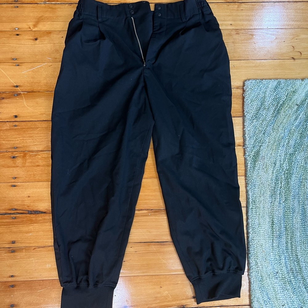 Y-3 black joggers sz M